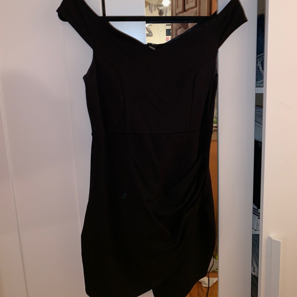 Black Off The Shoulder Dress